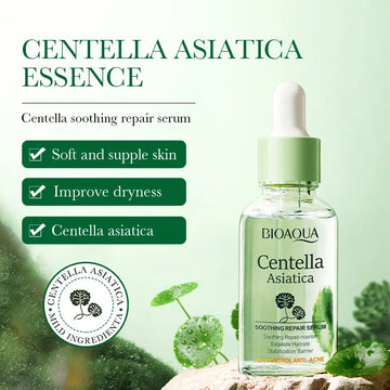 BIOAQUA Centella Asiatica Face Serum - Esencia Reparadora Anti-Edad