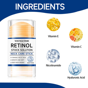 Retinol Neck Care Stick - Tratamiento Anti-Edad para Cuello y Escote